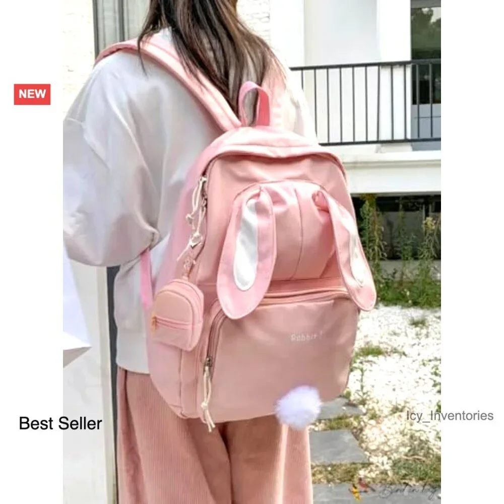 PU Leather Mini Backpack Keychain Cosmetic Bag Organizer
